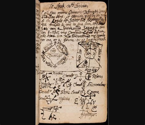 Nighttime magic manuscript